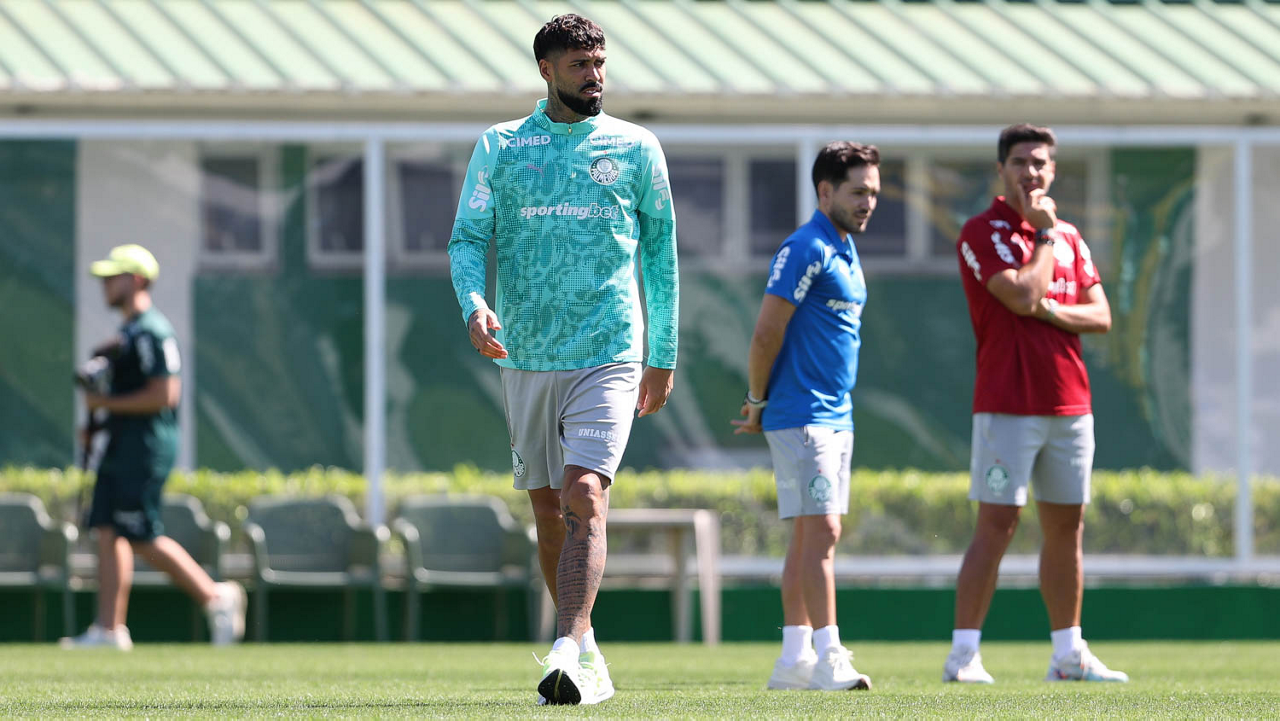 Palmeiras retoma treinos e mira o Internacional no domingo