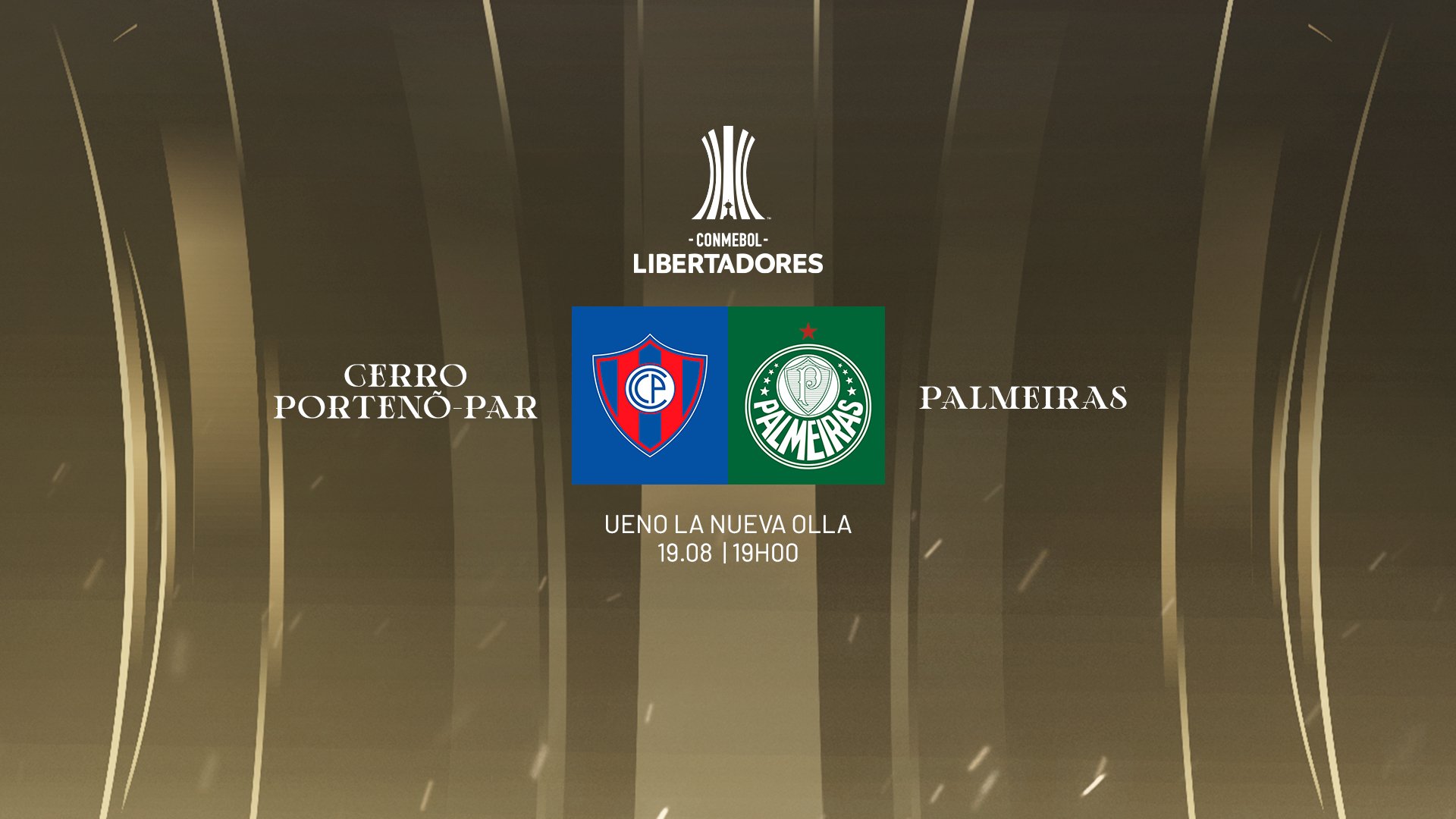 Palmeiras encara o Cerro Porteño em Assunção pela vaga nas quartas da Libertadores